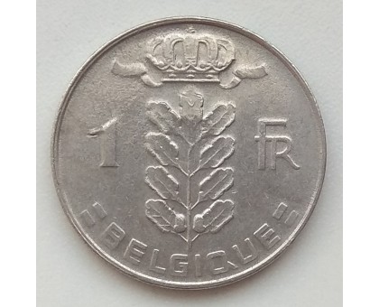 Бельгия 1 франк 1980 Belgique