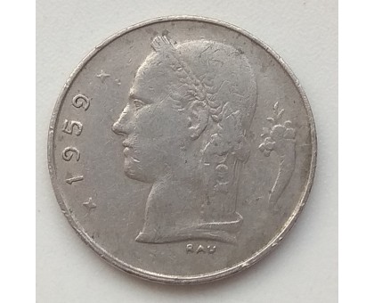 Бельгия 1 франк 1959 Belgie