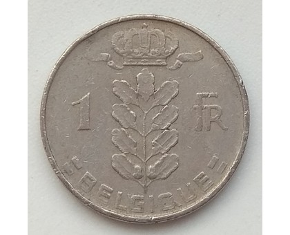 Бельгия 1 франк 1960 Belgie