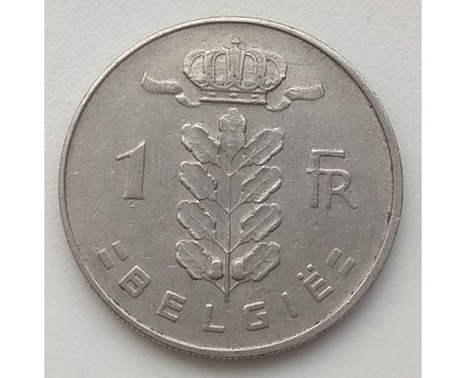 Бельгия 1 франк 1970 Belgie