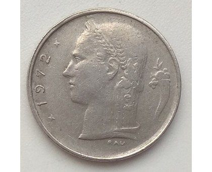 Бельгия 1 франк 1972 Belgie