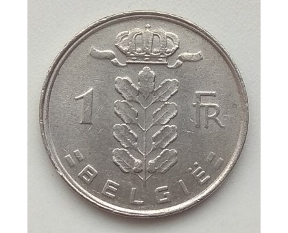 Бельгия 1 франк 1978 Belgie