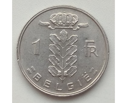 Бельгия 1 франк 1980 Belgie