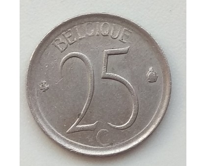 Бельгия 25 сантимов 1970 Belgique