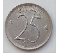 Бельгия 25 сантимов 1965 Belgique