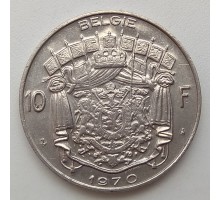 Бельгия 10 франков 1970 Belgie