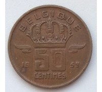 Бельгия 50 сантимов 1959 Belgique