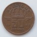 Бельгия 50 сантимов 1967 Belgique