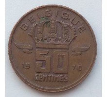 Бельгия 50 сантимов 1970 Belgique