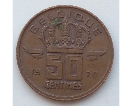 Бельгия 50 сантимов 1970 Belgique