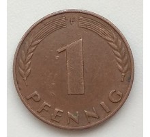 Германия (ФРГ) 1 пфеннинг 1950 F