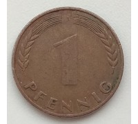 Германия (ФРГ) 1 пфеннинг 1950 J