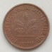 Германия (ФРГ) 1 пфеннинг 1970 F