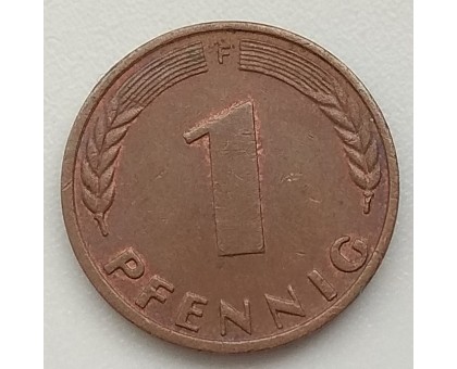Германия (ФРГ) 1 пфеннинг 1970 F