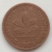 Германия (ФРГ) 1 пфеннинг 1975 G
