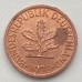 Германия (ФРГ) 1 пфеннинг 1976 F