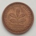 Германия (ФРГ) 1 пфеннинг 1980 J