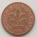 Германия (ФРГ) 1 пфеннинг 1981 J