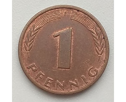 Германия (ФРГ) 1 пфеннинг 1995 F