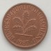 Германия (ФРГ) 1 пфеннинг 1987 F