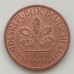 Германия (ФРГ) 1 пфеннинг 1991 D