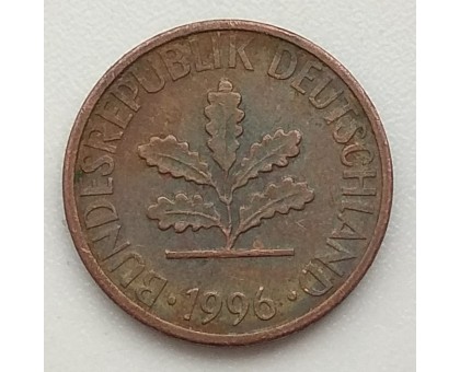 Германия (ФРГ) 1 пфеннинг 1996 A