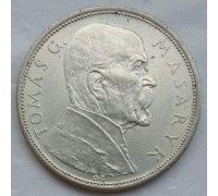 Чехословакия 10 крон 1928. 10 лет Независимости, серебро