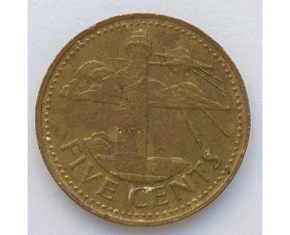 Барбадос 5 центов 1973