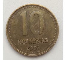 Аргентина 10 сентаво 2007