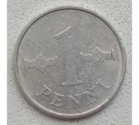 Финляндия 1 пенни 1974