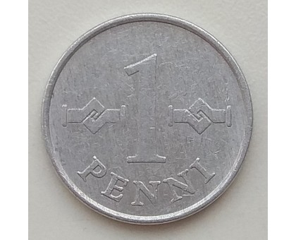 Финляндия 1 пенни 1977