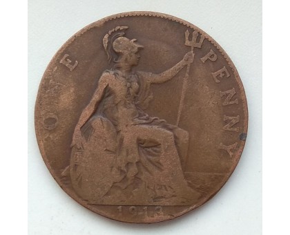 Великобритания 1 пенни 1913
