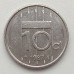 Нидерланды 10 центов 1987