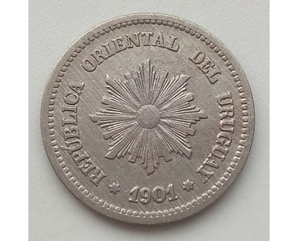 Уругвай 2 сентесимо 1901