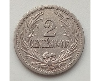 Уругвай 2 сентесимо 1901