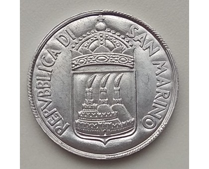Сан-Марино 5 лир 1973