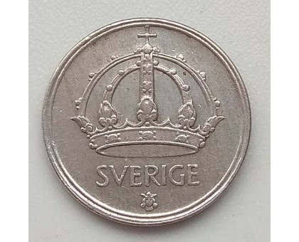 Швеция 25 эре 1944 серебро
