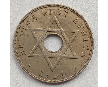 Британская Западная Африка 1 пенни 1944