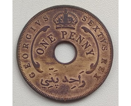 Британская Западная Африка 1 пенни 1952