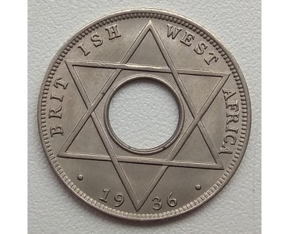 Британская Западная Африка 1/10 пенни 1936