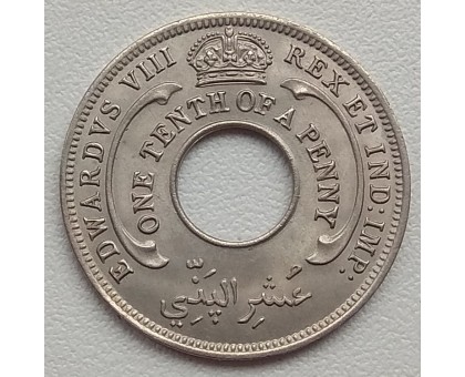 Британская Западная Африка 1/10 пенни 1936