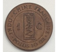 Французский Индокитай 1 сантим 1888