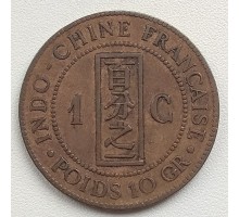 Французский Индокитай 1 сантим 1888