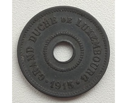 Люксембург 10 сантимов 1915