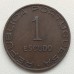Мозамбик 1 эскудо 1945