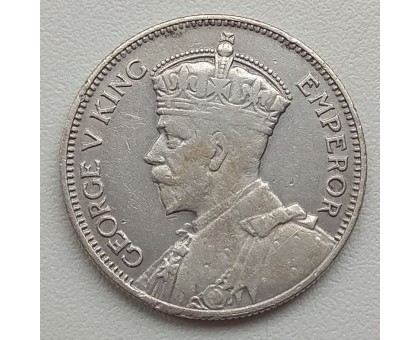 Фиджи 1 шиллинг 1934 серебро