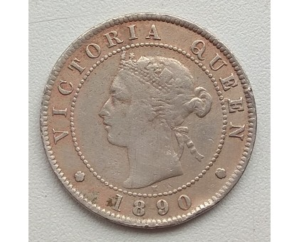 Ямайка 1/2 пенни 1890