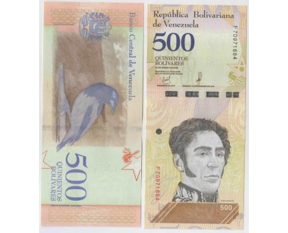Венесуэла 500 боливар 2018