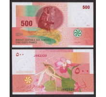 Коморские острова 500 франков 2006
