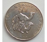 Джибути 50 франков 1977-2017